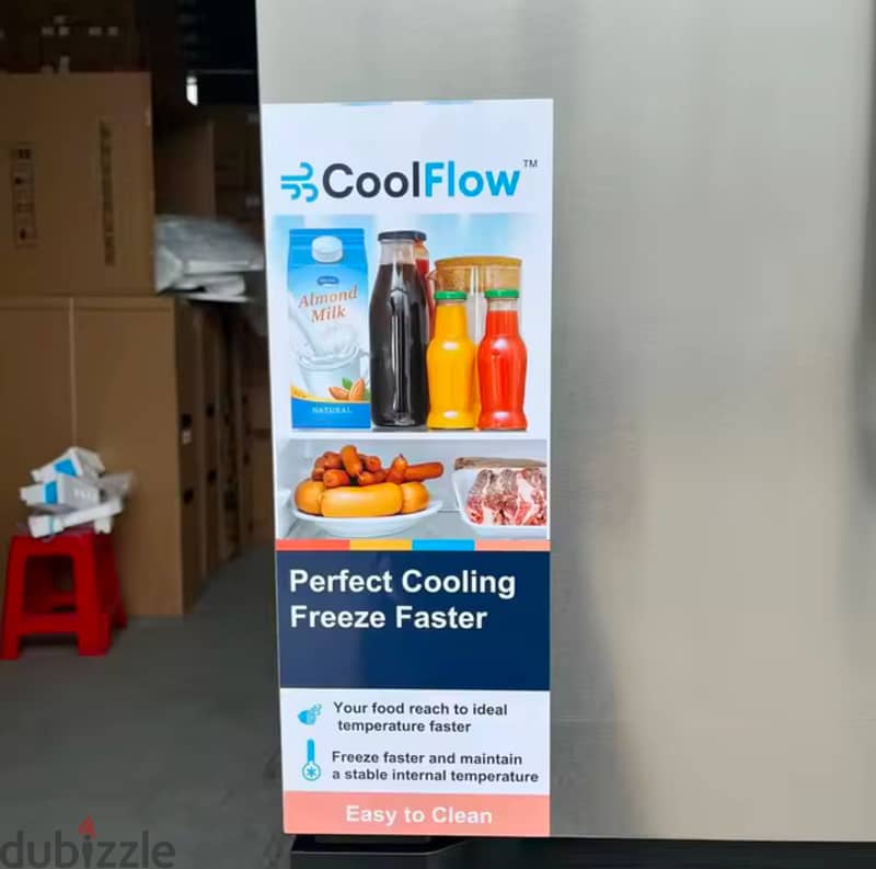 CoolFlow, French door refrigerator 2