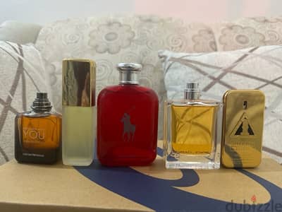 5 full perfumes