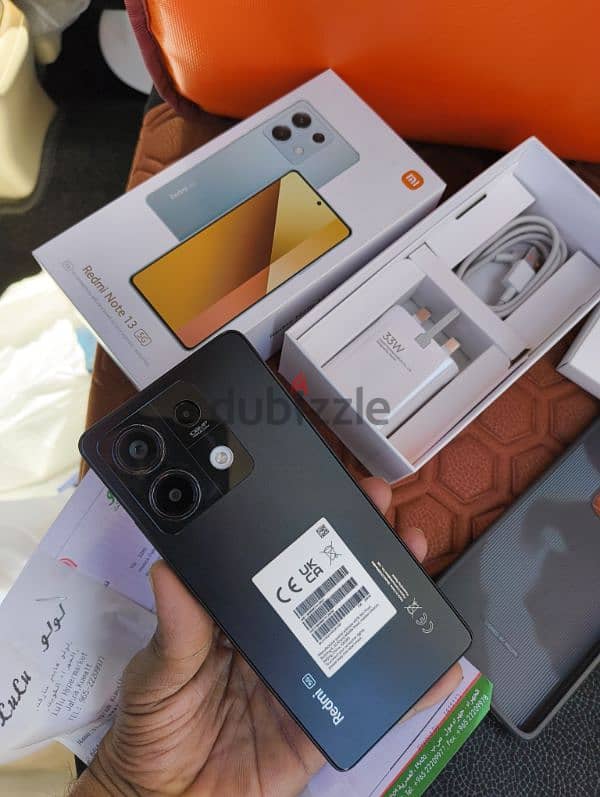 Redmi note 13 5G 8+256gb 25 days used new mobile 6