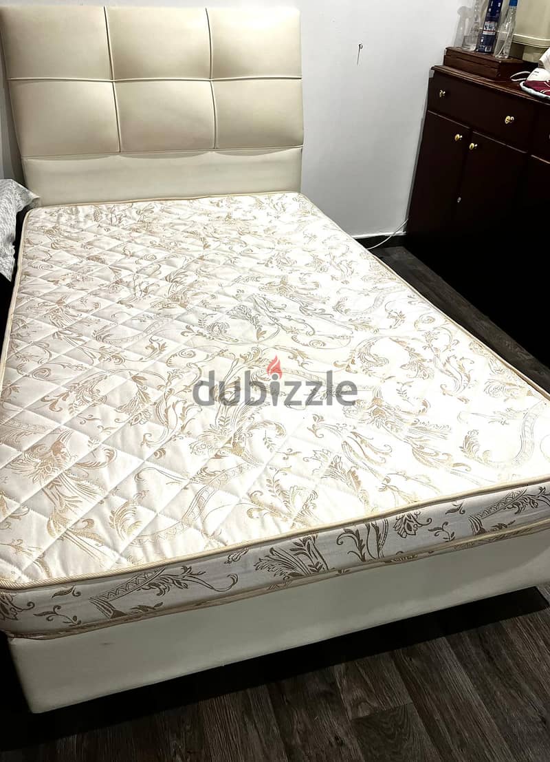 Single Cot and Mattress for sale 1