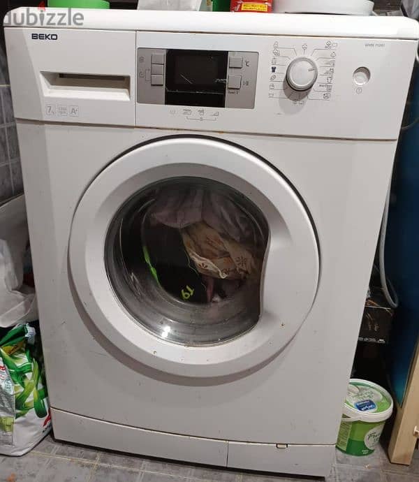 beko washing machine 7kg frony load 1