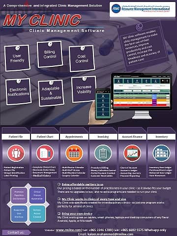 Afforable complete clinic management solution