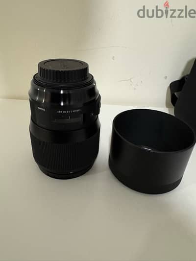 Sigma 135 mm 1.8 Canon EF mount