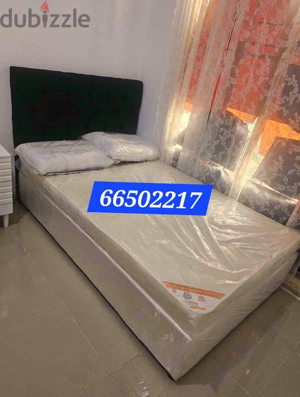 mattress and bed frame WhatsApp  66502217  All size available 2