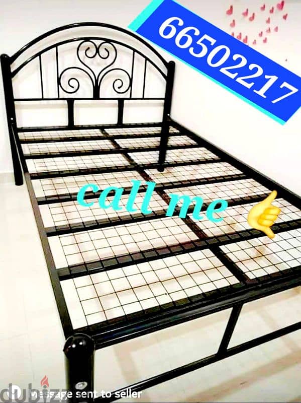 mattress and bed frame WhatsApp  66502217  All size available 9