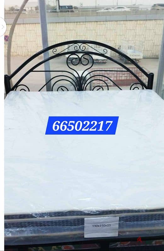 mattress and bed frame WhatsApp  66502217  All size available 14