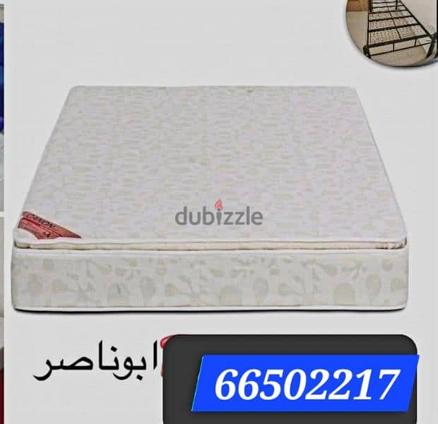 mattress and bed frame WhatsApp  66502217  All size available 19