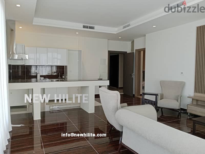 Brand new one bedroom apartment for rent in Salmiya 9