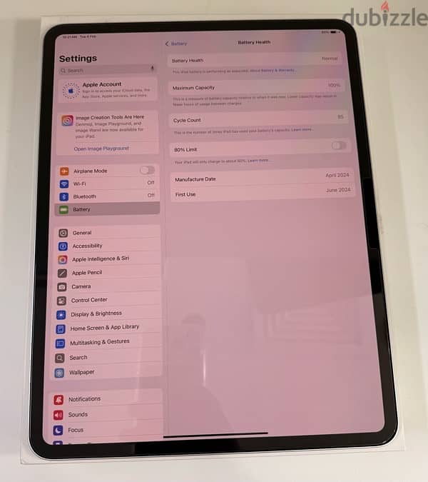 Apple iPad Pro 13”M4 1TB Wifi + 16 GB RAM Silver Used! 7