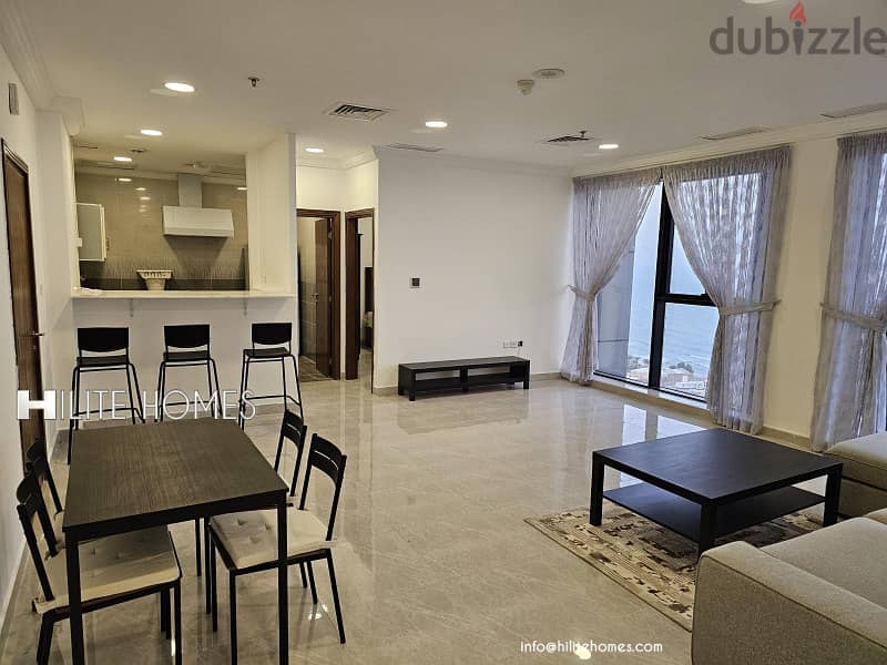 Two Bedroom Unfurnished and Fully Furnished apartment in Mahboula 10