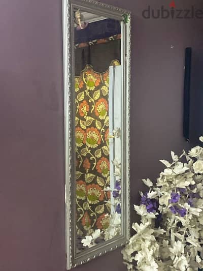 mirror and cupboard