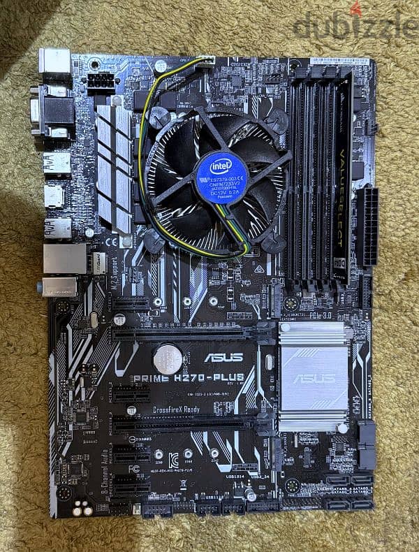 Gaming Motherboard with Processor and RAM 3