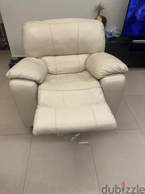 Homecenter Rocking leather recliner 1