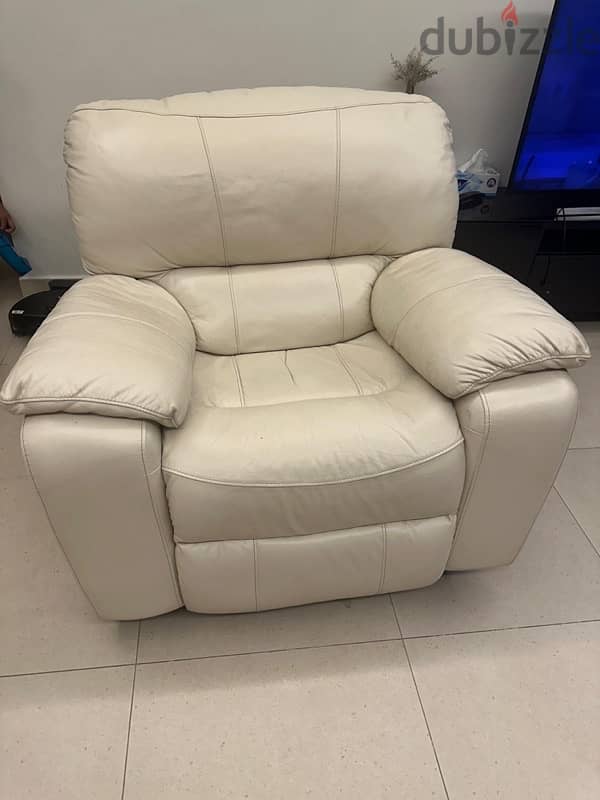 Homecenter Rocking leather recliner 2