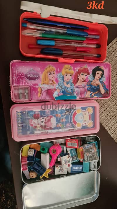 New Kids pencil boxes with stationary for sale