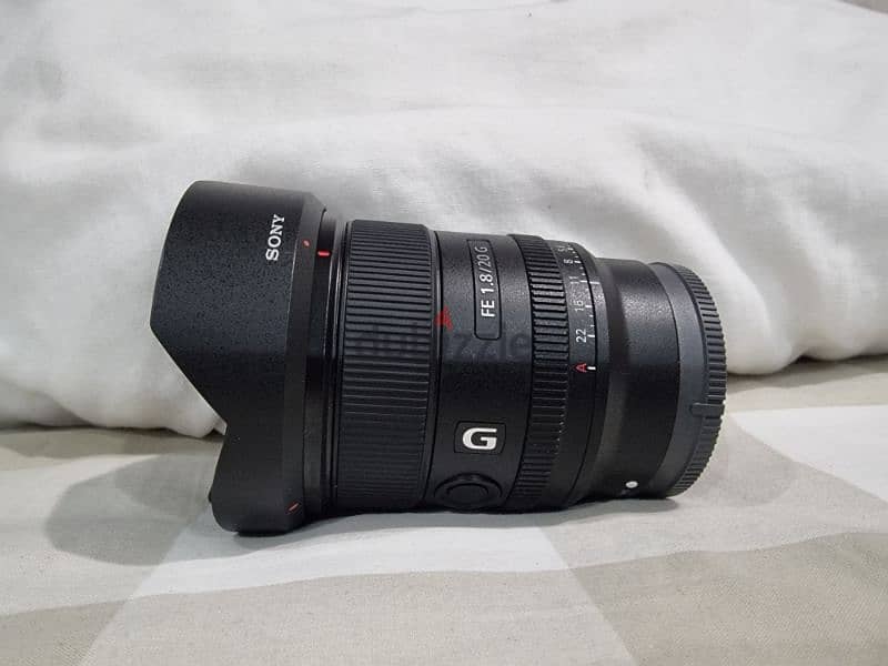 sony 50 mm f 1.8 &sony  20 mm f 1.8 lenses for  sale in good condition 0