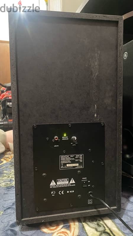 Denon Powered subwoofer for sale 0