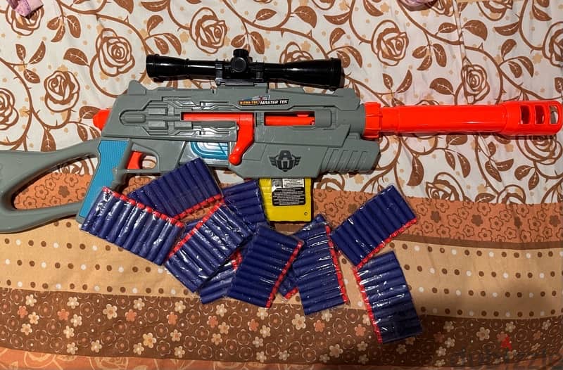 Sniper toy with foam bullets 3