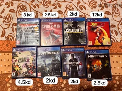 PS4 CDs used excellent quality