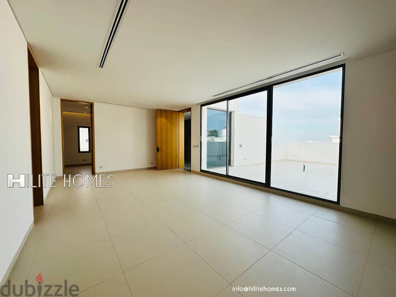 Three bedroom Roof top floor for rent in Al Massayel 2