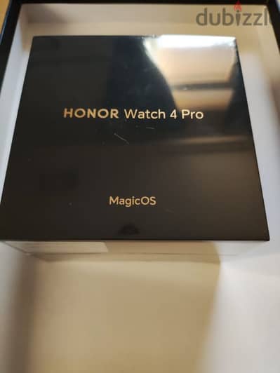 honor watch 4 pro , new not used , gold/green strap