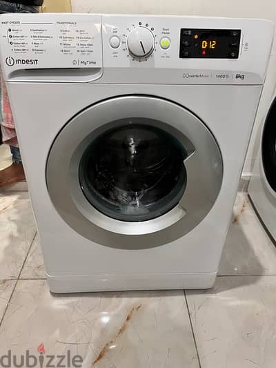 i am salling washing machine indesit 8kg fully automatic front load