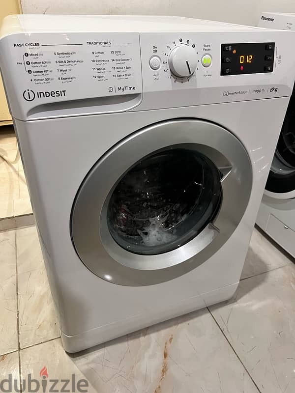 i am salling washing machine indesit 8kg fully automatic front load 1