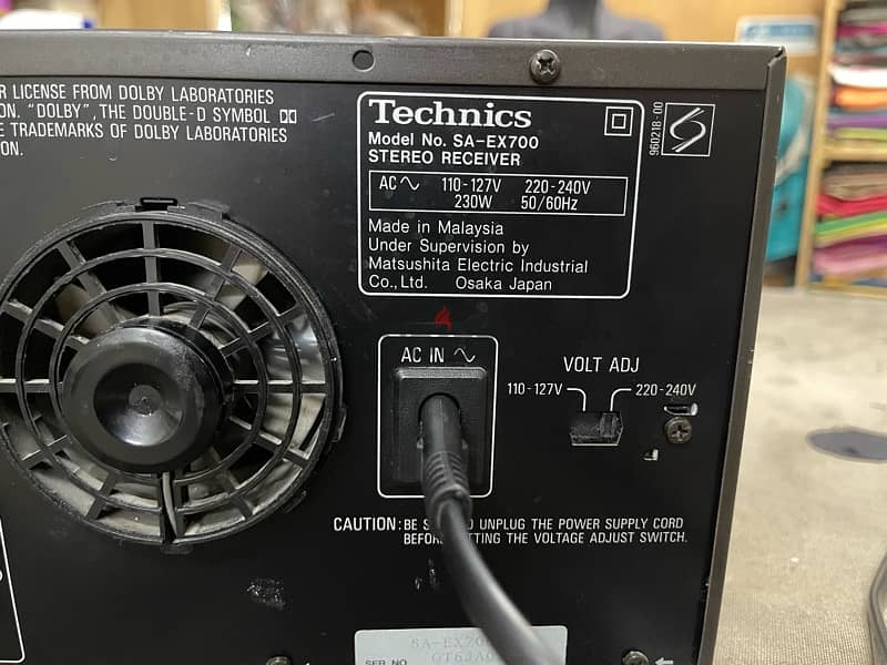 technics avr sa ex700 1