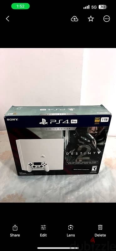 ps4 pro 4k 1TB glacier white edition