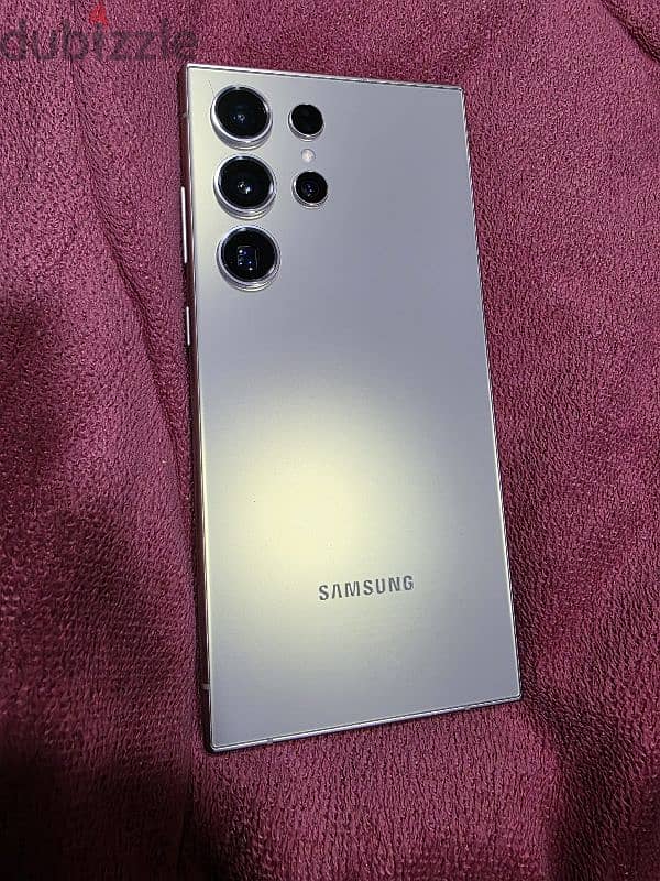 موبايل S24 Ultra  اللون Titanium Gray مساحة 512 جيجا 8