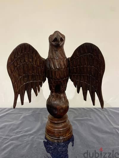 Eagle Wood carved eagle handmade 27x 36 cm