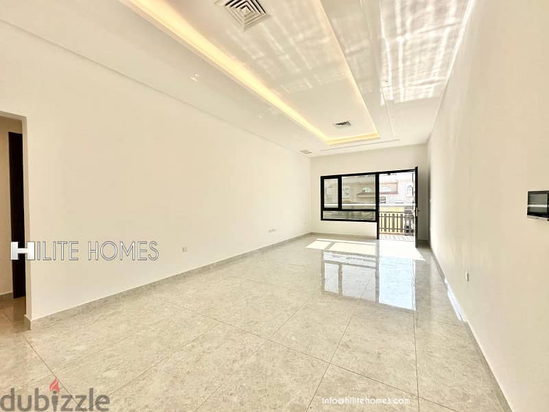 Modern three bedroom ground floor apartment for rent in Salwa 0