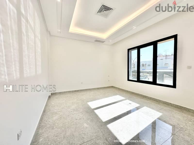 Modern three bedroom ground floor apartment for rent in Salwa 10