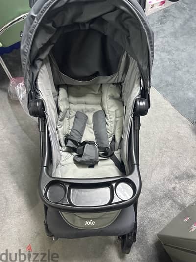 staller and car seat for baby