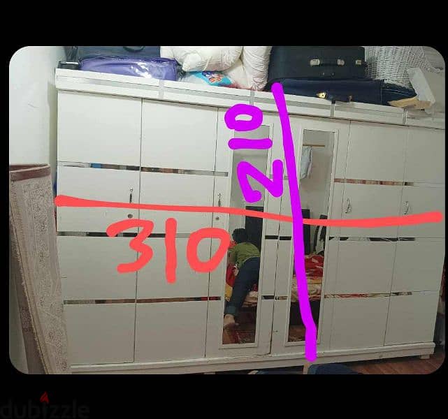 65954319 FIX PRICE Bad frame with  mattress and  cupboard 7