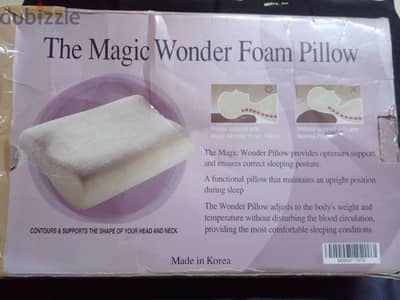 foam pillow