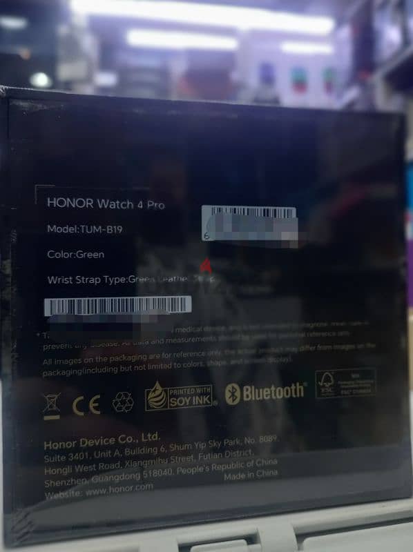 honor watch 4 pro 5atm green color 0