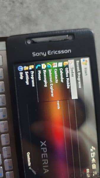 sony ericsson model x1 windows original looks like phone is 5