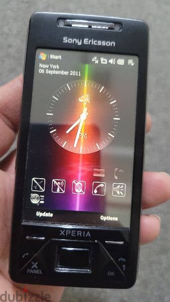 sony ericsson model x1 windows original looks like phone is 10