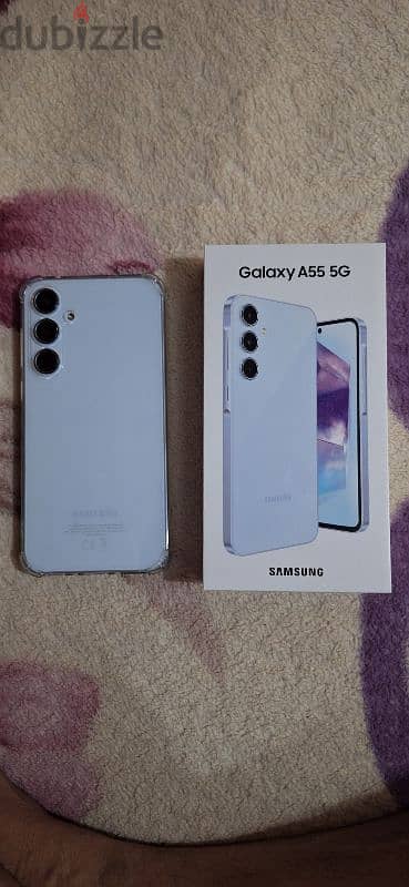 Samsung - A55 5g 8gb ram 256 memory new mobile just use 3 months 1