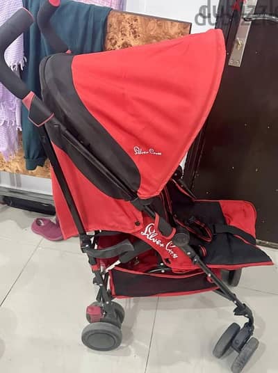 silver cross stroller  mother care   color red