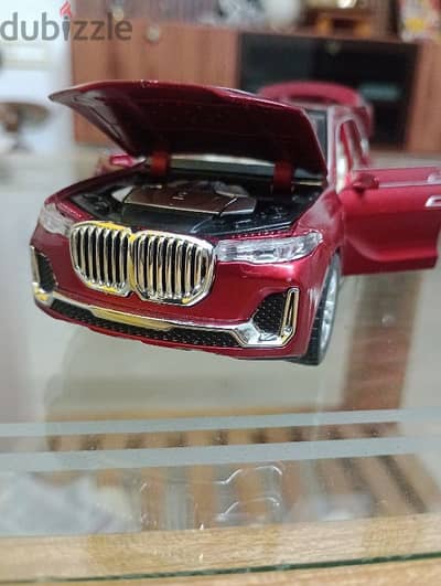 BMW 7q metal product 17cm red colour