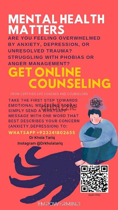 Depression, Anxiety & Stress Counseling | Professional Online Help