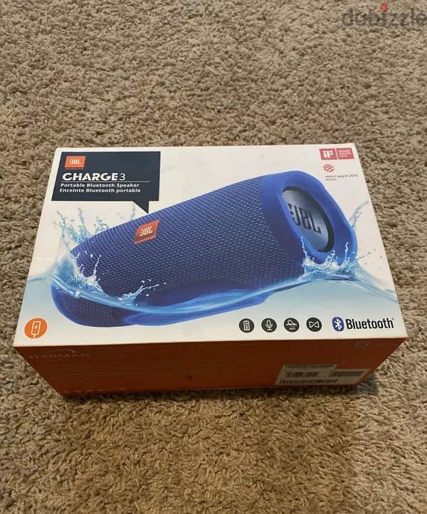 JBL, charge 3 speaker, very neat and clean condition hai. 0