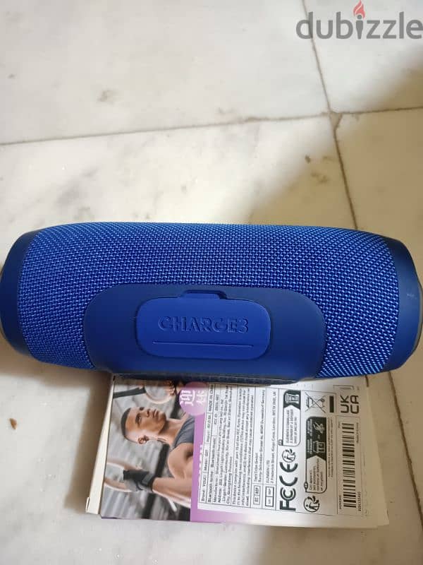 JBL, charge 3 speaker, very neat and clean condition hai. 7