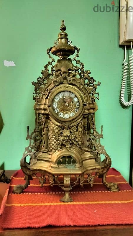 Brass clock 0