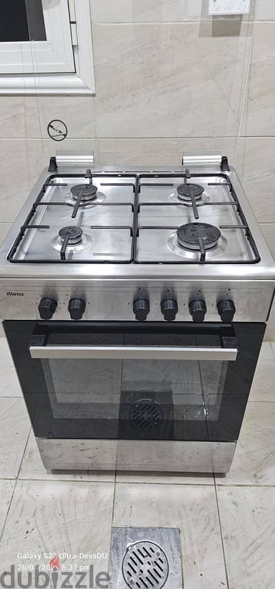 Wansa Brand 4 Burner Cooking Range