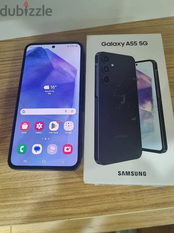 samsung a55 256 5g like new last 73kd no send watsapp 1