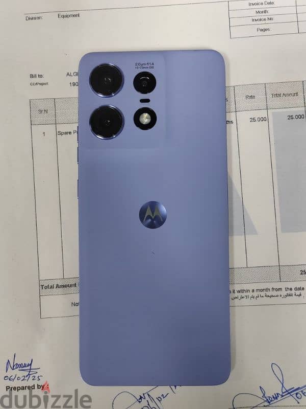 moto edge 50 pro blue color 8 gb ram 256 gb with along box 1