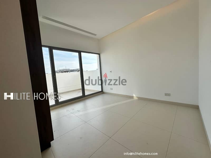 Three bedroom Roof top floor for rent in Al Massayel 5